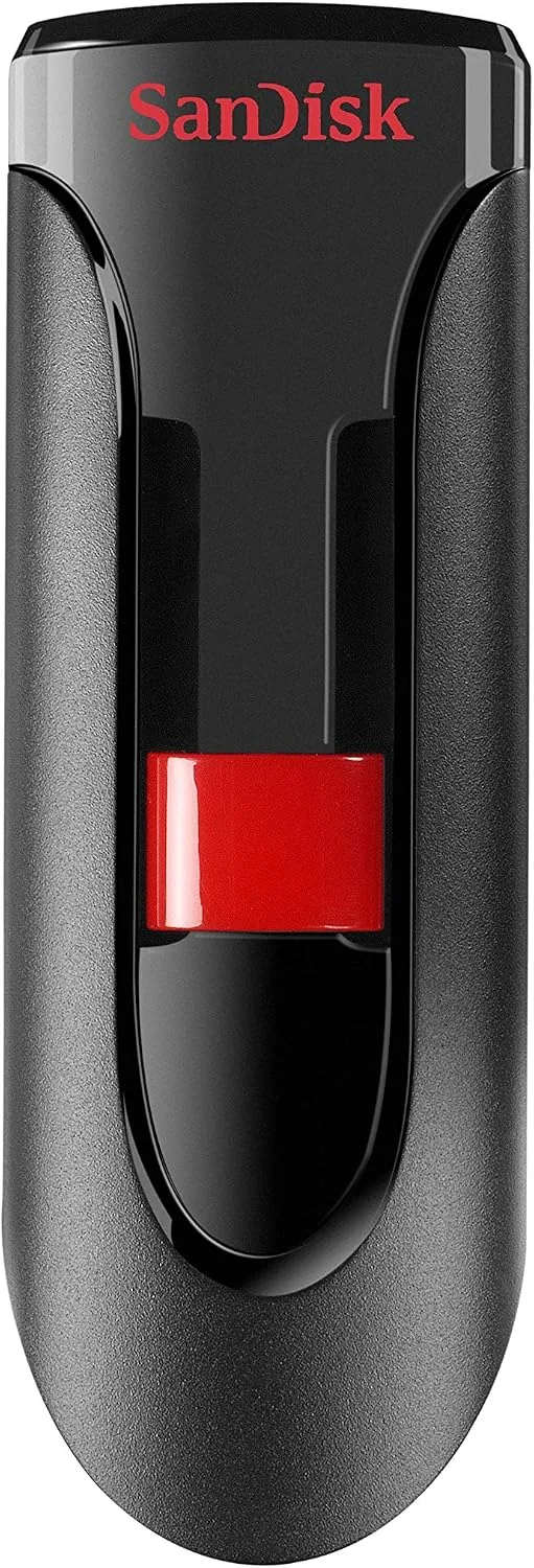 Close up of the retractable connector sliding out of the shell