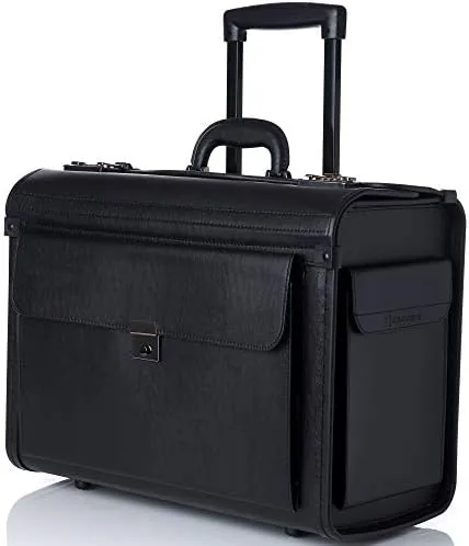 Alpine Swiss Rolling 17" Laptop Briefcase on Wheels Attache Lawyers Case Legal Size Review: Tested and Rated