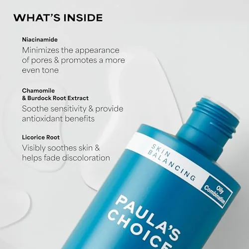 The Paula's Choice Niacinamide Face Toner, Combination or Oily Skin | compared in context
