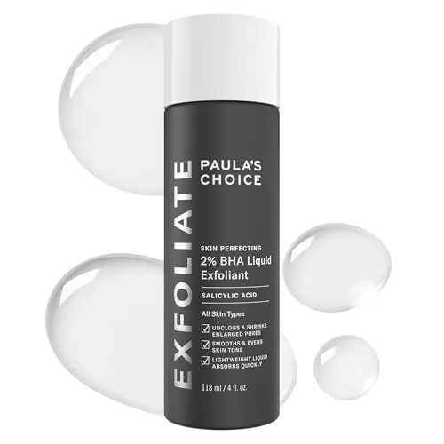 Paula's Choice SKIN PERFECTING 2% BHA Liquid Exfoliant | Gentle Salicylic Acid Facial Exfoliator Review: Tested and Rated