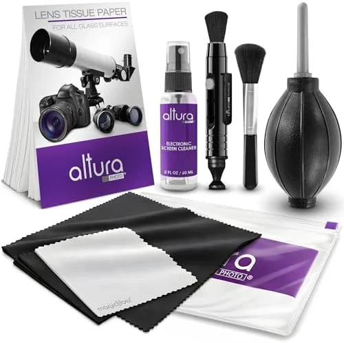 Altura Photo Camera Lens Cleaning Kit, Lens Cleaner for DSLR & Mirrorless | Keeps Review: Tested and Rated