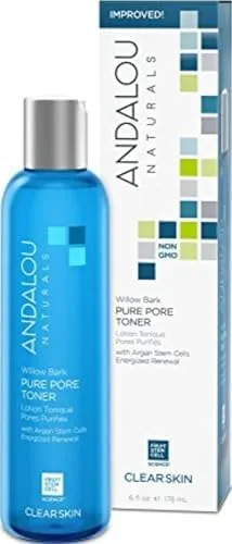Andalou Naturals Toner Ounces, Willow Bark Pure Pore, 6 Fl Oz Review: Tested and Rated