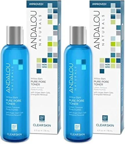 The Andalou Naturals Toner Ounces, Willow Bark Pure Pore, 6 Fl Oz in real use