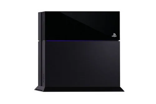 The PS4 placed beside an Xbox One and a PlayStation 5 for comparison