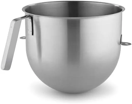 Comparison of the 8-quart bowl lift mixer next to a smaller tilt head mixer