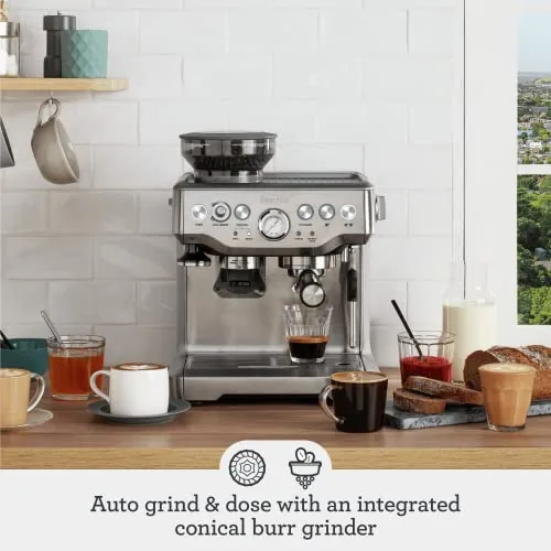 Close look at the Breville BES870XL Barista Express Espresso Machine, Brushed Stainless Steel | build quality