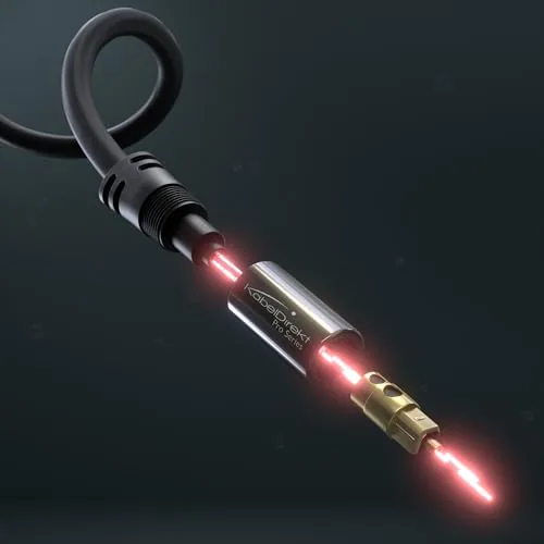 Another view of the KabelDirekt TOSLINK ,  Optical Audio Cable ,  15ft ,  Soundbar