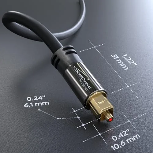 Testing the KabelDirekt TOSLINK ,  Optical Audio Cable ,  15ft ,  Soundbar over two weeks