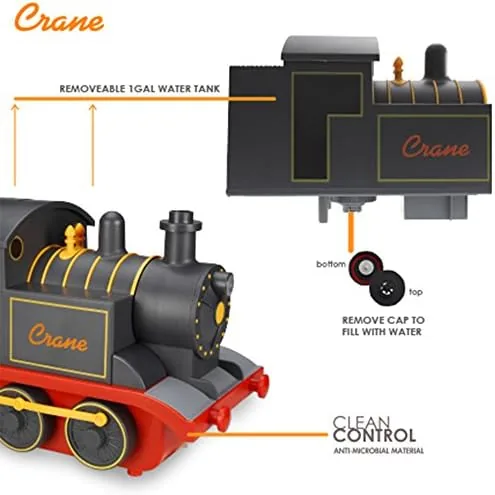 Another view of the Crane Cool Mist Ultrasonic Baby Humidifier for Nursery and Kids