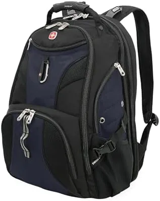 SwissGear 1900 ScanSmart Laptop Backpack, Fits Most 17-Inch Laptops, TSA-Friendly Lay-Flat Design, RFID Protection Review: Tested and Rated