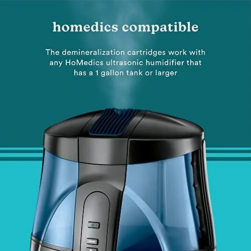 Testing the Homedics Demineralization Cartridge for Ultrasonic Humidifiers 4-Pack | Humidifier Filter over two weeks