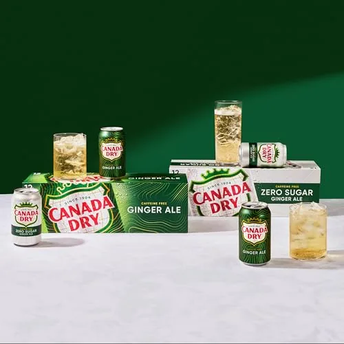 A tasting notes sheet next to an empty Canada Dry twelve pack