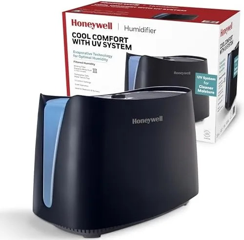 Honeywell HCM350B Cool Mist Humidifier Review: Quiet Moisture with UV Protection