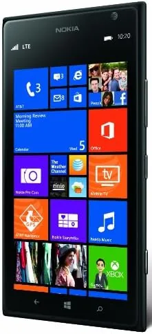 The Nokia Lumia 1520 Matte Black compared in context