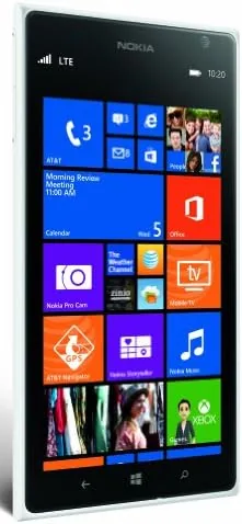 Lumia 1520 compared with a 2013 era iPhone and Galaxy Note