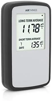Airthings Corentium Home Radon Detector 223 Portable, Lightweight, Easy-to-Use, (3) AAA Battery Operated, USA Review: Tested and Rated