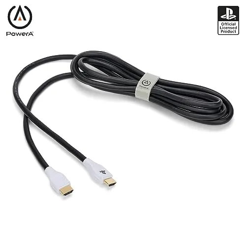 The PowerA cable beside a cheaper generic cable to show the build difference