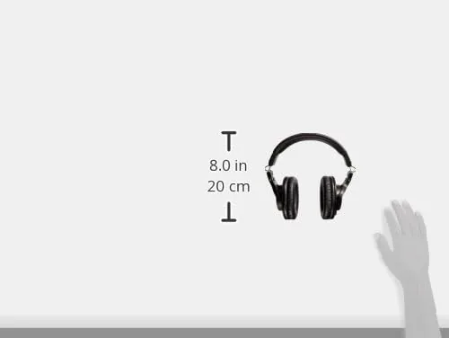 The ATH-M30x in use at a desk beside a microphone