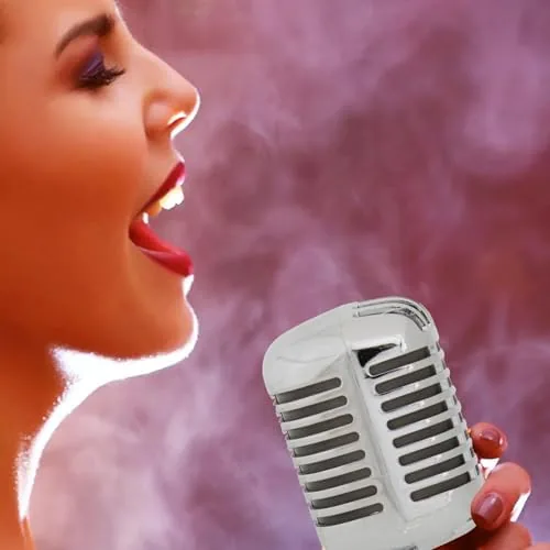 The Pyle Classic Retro Dynamic Vocal Microphone - Old Vintage Style compared in context