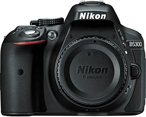 Vari angle screen pulled out and rotated on the Nikon D5300
