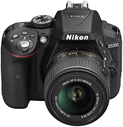 Wi-Fi connection screen on the D5300 for photo transfer