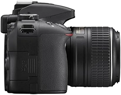 D5300 compared next to a mirrorless camera and the D3300