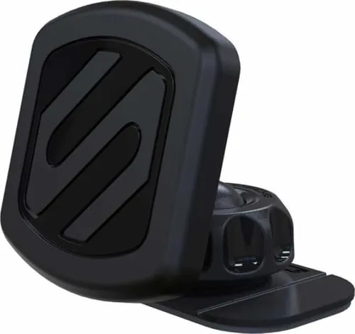 The Scosche MagicMount out of the box with its adhesive dashboard plate