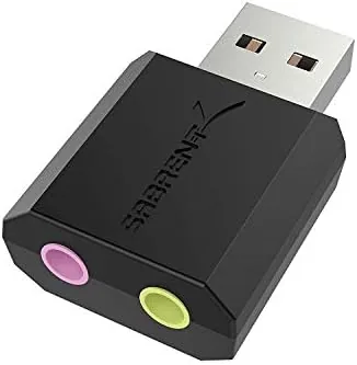 SABRENT USB External Stereo Sound Card Adapter, Plug & Play (AU-MMSA) | USB audio Review: Tested and Rated