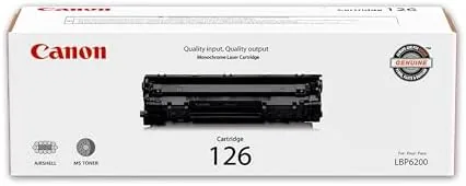 Canon Genuine 126 Black Toner Cartridge Compatible with LBP6200d, LBP6230dw Review: Tested and Rated