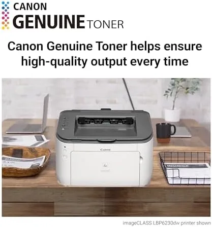 Close look at the Canon Genuine 126 Black Toner Cartridge Compatible with LBP6200d, LBP6230dw build quality