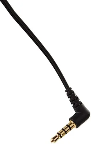 Close-up of the single-button remote and microphone on the MDREX15AP cable