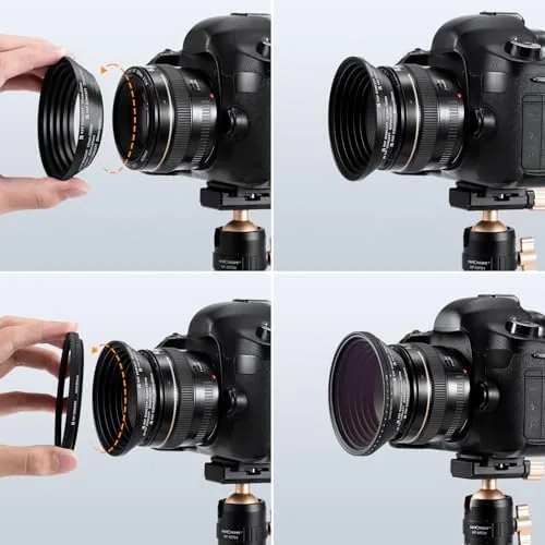 Testing the K&F CONCEPT 18 Pieces Filter Ring Adapter Set | Camera over two weeks
