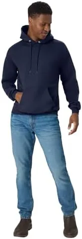 Another view of the Hanes Men's Hoodie - EcoSmart Fleece Hooded Sweatshirt for Men