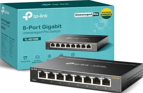 TP-Link TL-SG108E eight port <a href=