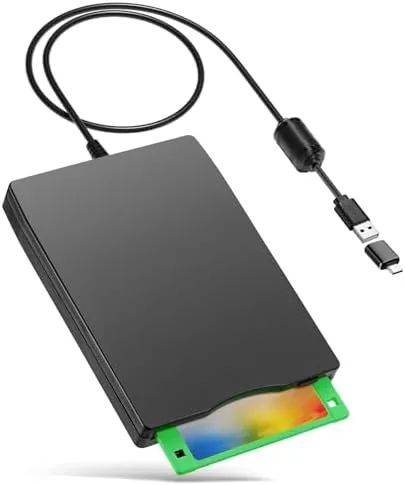 Overview of the Nice2MiTu 3.5" USB External Floppy Disk Drive Portable 1.44 MB