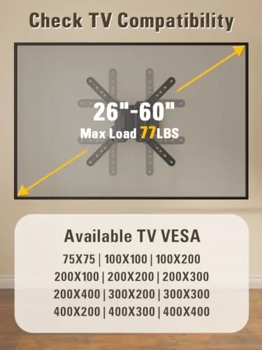 Close look at the Mounting Dream UL Listed TV Wall Mount for Most 26-60 build quality