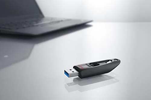 Close look at the SanDisk 64GB Ultra USB 3.0 Flash Drive - SDCZ48-064G-UAM46 build quality