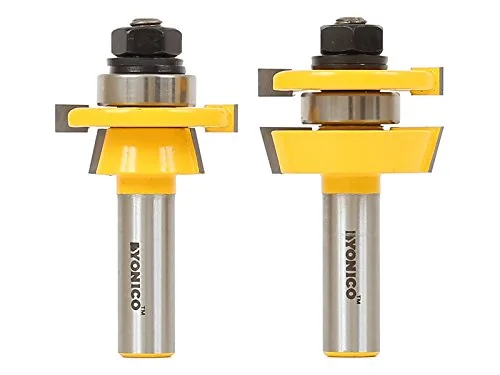 YONICO Cabinet Door Rail and Stile Router Bits Set 2 Bit Shaker 1/2-Inch Shank Review: Tested and Rated