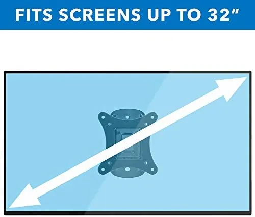 The Mount-It! Small TV Wall Mount for 19, 32 Inch Flat Screen compared in context