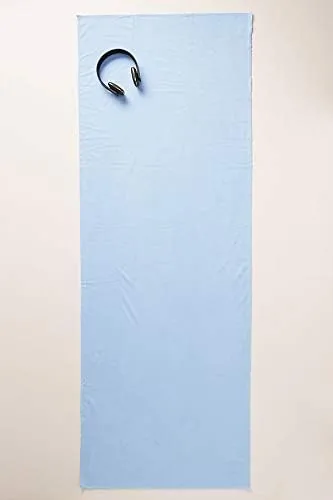 The GoSweat Non-Slip Hot Yoga Towel with Super-Absorbent Soft Suede Microfiber in real use