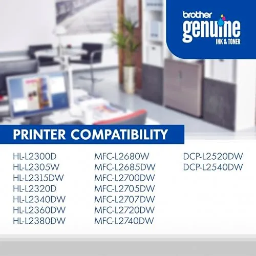 Another view of the Brother Genuine High Yield Toner Cartridge, TN660, Replacement Black Toner