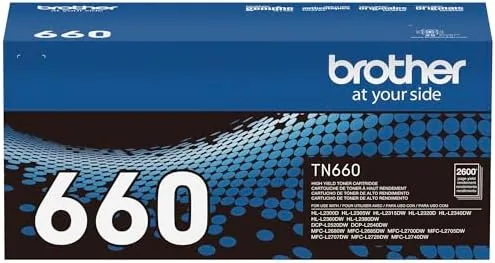 Testing the Brother Genuine High Yield Toner Cartridge, TN660, Replacement Black Toner over two weeks