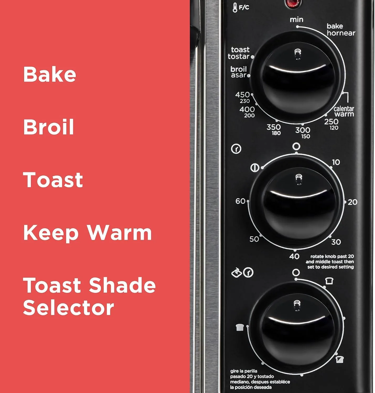 A tray of cookies baked in the convection toaster oven showing even browning