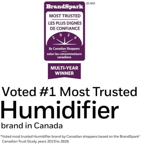 Close look at the Honeywell HUL520BC MistMate™ Ultrasonic Cool Mist Humidifier, Black, with Adjustable build quality