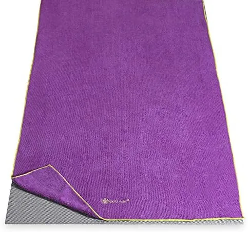 Gaiam Yoga Mat Towel, Orchid/Citron Review: Tested and Rated