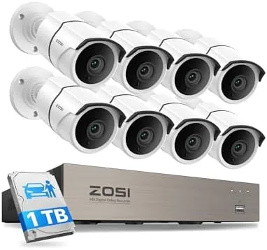 ZOSI 3K Lite Home Security Camera System with Audio, AI Human/Vehicle Detection, Night Vision Review: Tested and Rated