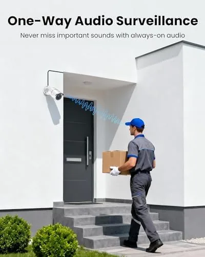 Close look at the ZOSI 3K Lite Home Security Camera System with Audio, AI build quality