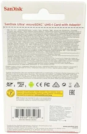 The SanDisk Ultra 32GB UHS-I/Class 10 Micro SDHC Memory Card With in real use