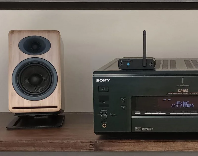 Another view of the Audioengine B1 Bluetooth Receiver for Home Stereo System , Bluetooth