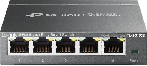 TP-Link TL-SG105E 5 Port Gigabit Switch Review: Smart Features, Simple Setup